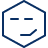 Smiley Smirk 1 Icon from Cyber Line Set