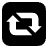 Retweet Logo Icon from Logos Block - Free Set