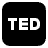 Ted Logo Icon from Logos Block - Free Set