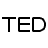 Ted Logo Icon from Logos Line - Free Set