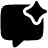 Ai Chat Spark Icon from Plump Solid Set