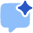 Ai Chat Spark Icon from Plump Flat Set