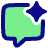 Ai Chat Spark Icon from Plump Pop Set