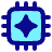 Ai Chip Spark Icon from Plump Pop Set