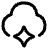 Ai Cloud Spark Icon from Plump Line Set