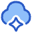 Ai Cloud Spark Icon from Plump Duo Set