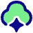 Ai Cloud Spark Icon from Plump Pop Set