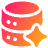 Ai Database Spark Icon from Plump Gradient Set