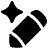 Ai Edit Spark Icon from Plump Solid Set