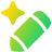 Ai Edit Spark Icon from Plump Gradient Set