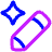 Ai Edit Spark Icon from Plump Neon Set