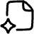 Ai File Spark Icon from Plump Line Set