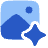 Ai Generate Landscape Image Spark Icon from Plump Flat Set