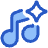 Ai Generate Music Spark Icon from Plump Duo Set
