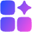 Ai Generate Variation Spark Icon from Plump Gradient Set
