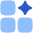 Ai Generate Variation Spark Icon from Plump Flat Set