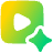 Ai Generate Video Spark Icon from Plump Gradient Set