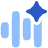 Ai Generate Voice Spark 1 Icon from Plump Flat Set