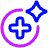 Ai New Spark Icon from Plump Neon Set