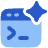 Ai Prompt Spark Icon from Plump Flat Set