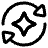 Ai Redo Spark Icon from Plump Line Set