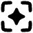 Ai Scanner Spark Icon from Plump Solid Set