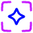 Ai Scanner Spark Icon from Plump Neon Set