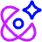 Ai Science Spark Icon from Plump Neon Set