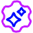 Ai Settings Gear Icon from Plump Neon Set