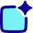 Ai Smart Assistant Square Icon from Plump Pop Set