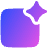 Ai Smart Assistant Square Icon from Plump Gradient Set
