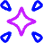 Ai Spark Starlight Icon from Plump Neon Set
