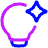 Ai Technology Spark Icon from Plump Neon Set