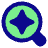 Ai Upscale Spark Icon from Plump Pop Set
