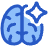 Artificial Intelligence Spark Icon from Plump Duo Set