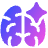 Artificial Intelligence Spark Icon from Plump Gradient Set