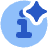 Generate Insight Icon from Plump Flat Set