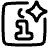Generate Insight Square Icon from Plump Line Set
