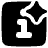 Generate Insight Square Icon from Plump Solid Set