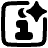 Generate Insight Square Icon from Plump Remix Set