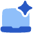 Laptop Ai Spark Icon from Plump Flat Set