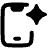 Mobile Ai Spark Icon from Plump Remix Set