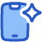 Mobile Ai Spark Icon from Plump Duo Set