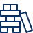 Block Stacking Icon from Cyber Line Set