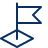 Golf Flag Icon from Cyber Line Set