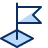 Golf Flag Icon from Cyber Duotone Set