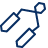 Hand Gripper Icon from Cyber Line Set