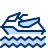 Jet Ski Icon from Cyber Duotone Set