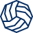 Volleyball Icon from Cyber Line Set
