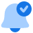 Interface Alert Alarm Bell Check icon - Free transparent PNG, SVG. No Sign up needed.